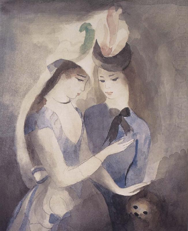 Woman and dog, Marie Laurencin